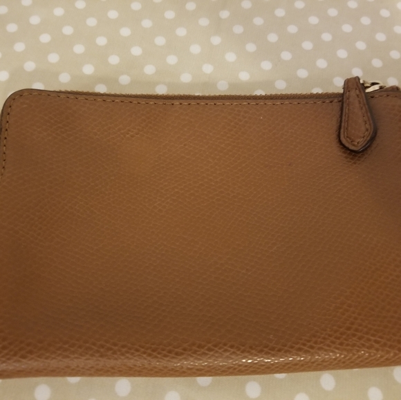 Tan Coach Wristlet - Picture 3 of 4